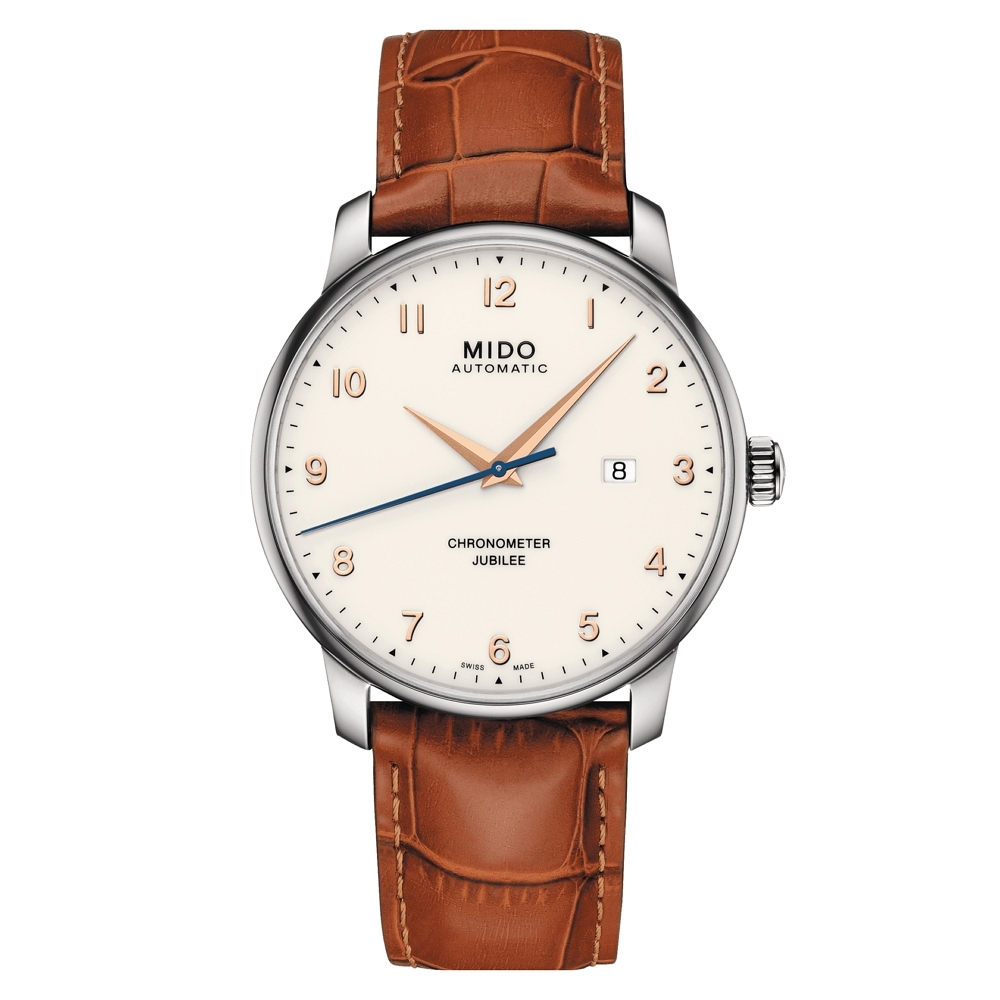 MIDO美度 官方授權經銷商M3 BARONCELLI永恆系列 天文台認證機械腕錶 42mm/ M0376081626200