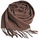 Vivienne Westwood 長版刺繡行星LOGO羊毛圍巾(咖啡色) product thumbnail 1