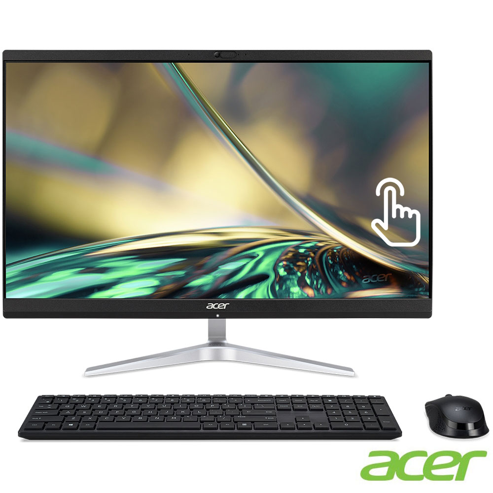 Acer 宏碁 C24-1751 24型 觸控 獨顯 AIO電腦(i5-1240P/8G*2 /512G+1TB/MX550/Win 11)