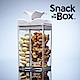 加拿大Snack in the box 兒童零食攜帶盒/分裝盒/點心罐355ml-透明白 product thumbnail 1