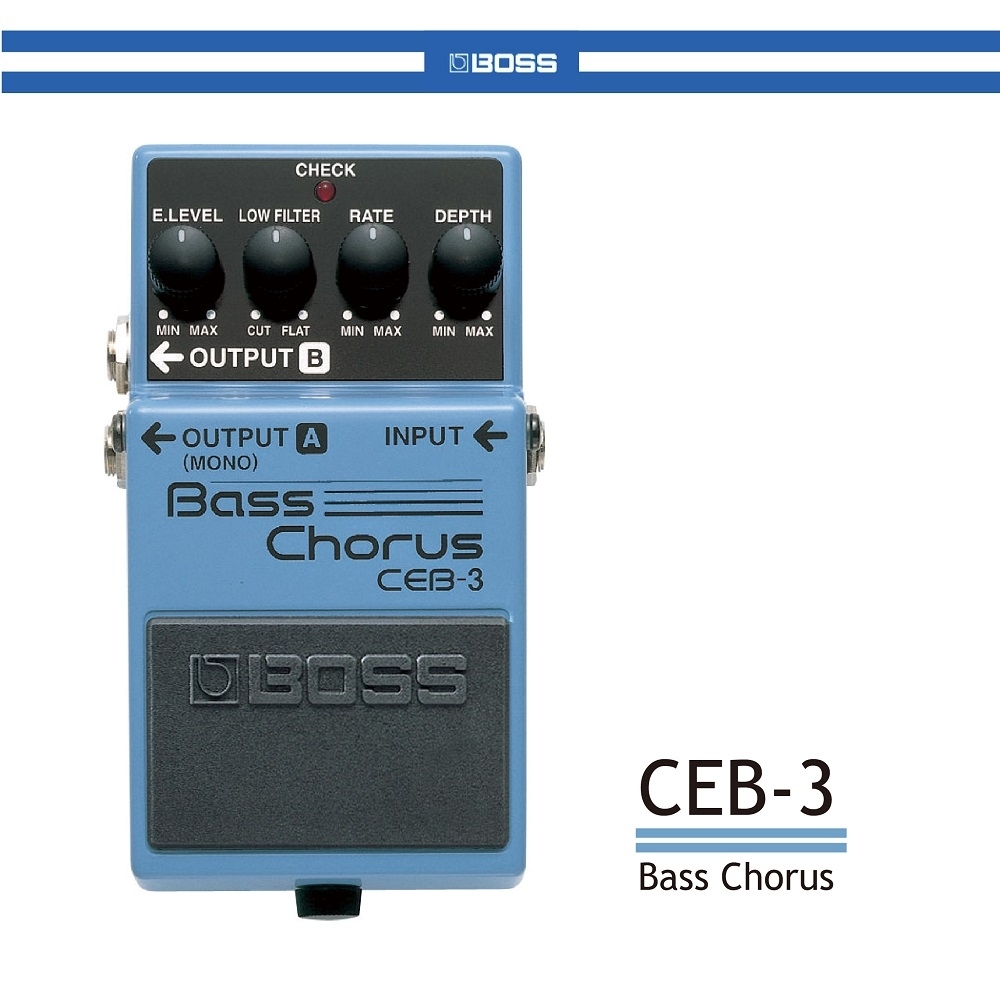 BOSS CEB-3 貝斯和聲效果器