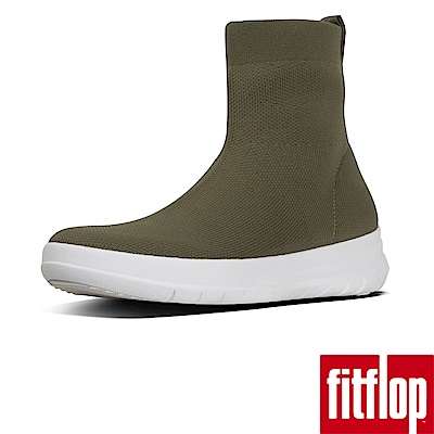 FitFlop ÜBERKNIT SOCK BOOTS-灰綠色