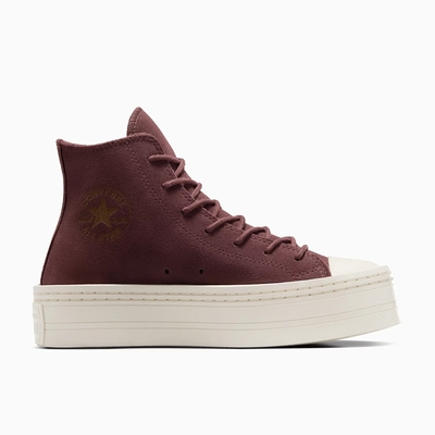 CONVERSE CTAS MODERN LIFT HI 高筒 休閒鞋 厚底鞋 女 酒紅色-A06783C