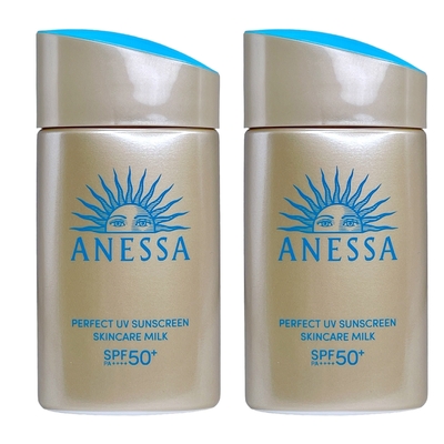 SHISEIDO 資生堂 ANESSA 安耐曬 金鑽高效防曬露NA 5X版 60ML-2入組(無外盒)