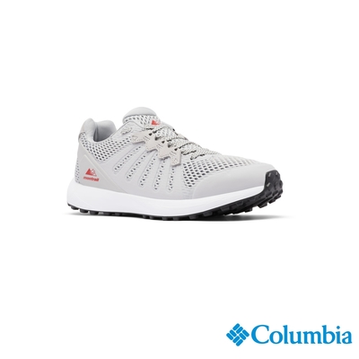 Columbia哥倫比亞 男款-野跑 多功能慢跑鞋-淺灰 UBM01090LY
