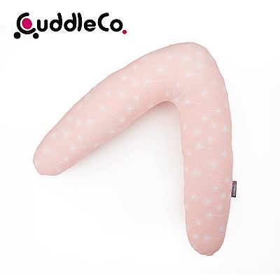 英國CuddleCo V型竹纖維多功能孕婦枕-粉紅泡泡
