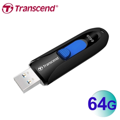 Transcend 創見 64G JetFlash 790 USB3.1 隨身碟 JF790K (黑)