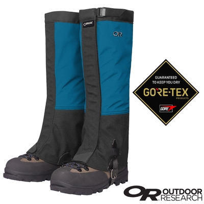 Outdoor Research Crocodiles 3L Gore-Tex 防水透氣防風長版綁腿_藍/黑