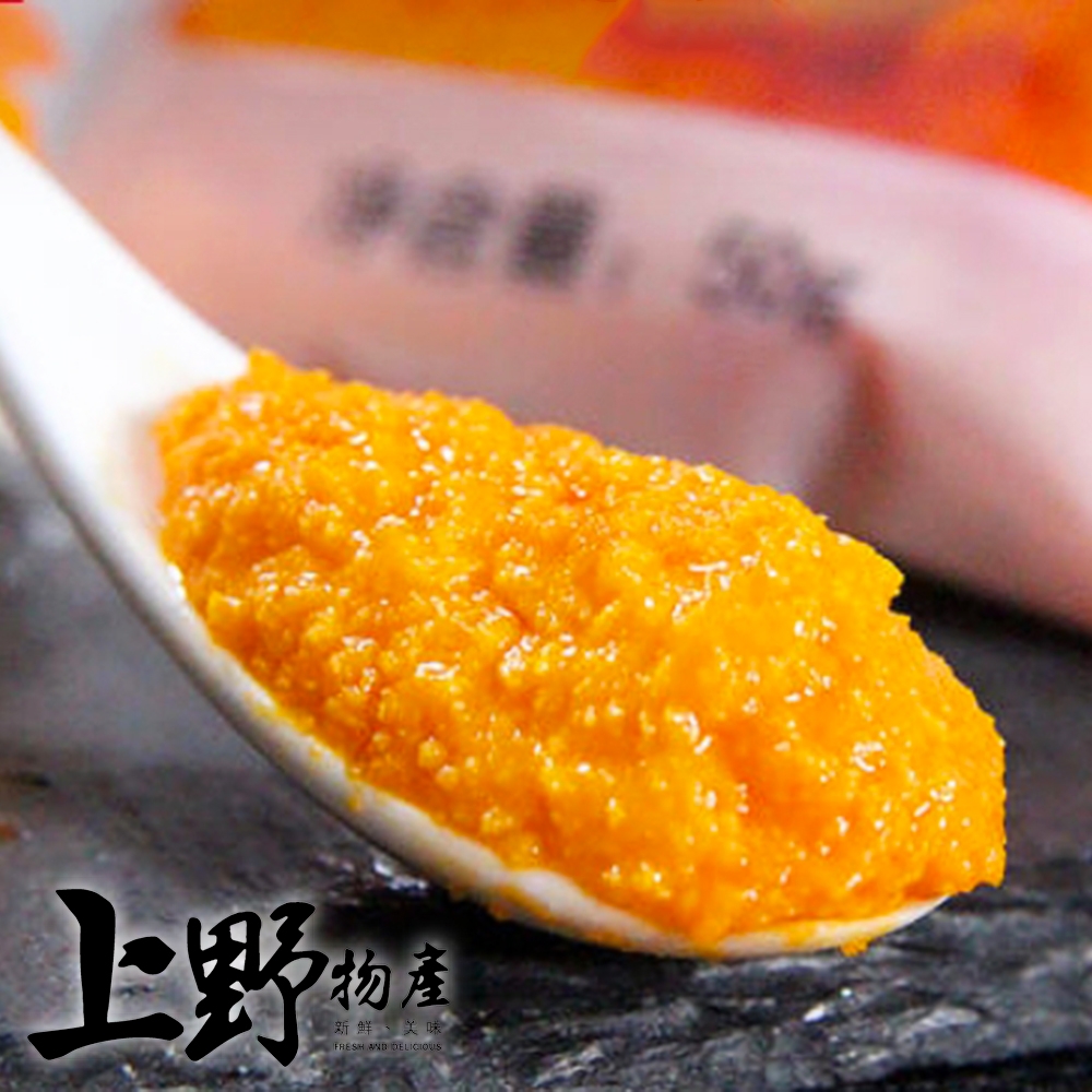 【上野物產】台灣鮮食 濃郁鮮香蟹黃醬(450g±10%/包)x9包