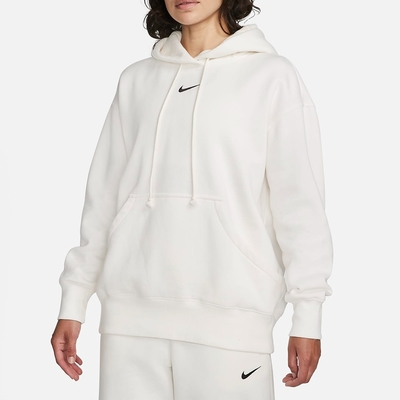 NIKE AS W NSW PHNX FLC OS PO HOODIE 女連帽上衣-白-DQ5861133