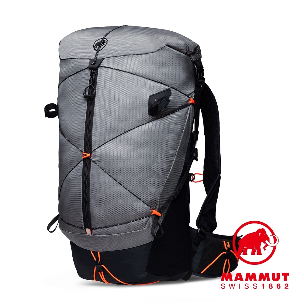 【Mammut 長毛象】Ducan Spine 28-35 輕量健行後背包 花崗岩灰 男款 #2530-00340