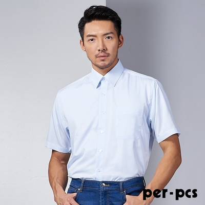 per-pcs 時尚摩登質感短袖襯衫(719452)