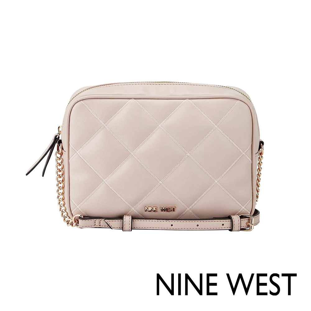 NINE WEST MADISEN 菱格方包-裸粉(559569)