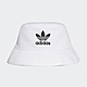 adidas 漁夫帽 帽子 遮陽帽 運動帽 三葉草 BUCKET HAT AC 白 FQ4641 product thumbnail 1