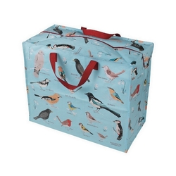 《Rex LONDON》環保搬家收納袋(鳥兒圖鑑) | 購物袋 環保袋 收納袋 手提袋
