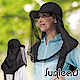 Sunlead 防蚊蟲。多機能紗網面罩防曬護頸遮陽帽 (黑色) product thumbnail 1