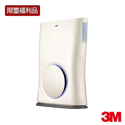 福利品 3M Slimax 8坪光觸媒抑菌超薄美型空氣清淨機/適用至9.5坪