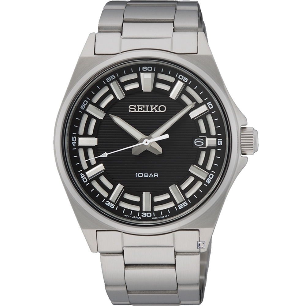 SEIKO 精工 CS系列 時尚簡約紳士手錶-男錶(SUR505P1)40mm