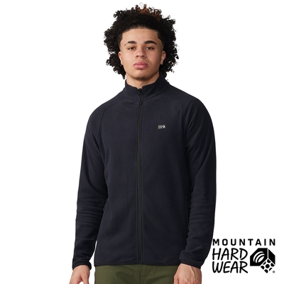 【Mountain Hardwear】Microchill Full Zip Jacket 保暖刷毛立領外套 男款 黑色 #2048251