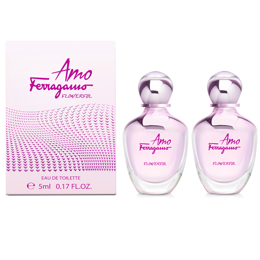 Salvatore Ferragamo  AMO我愛璀璨女性淡香水 小香5ml(2入)