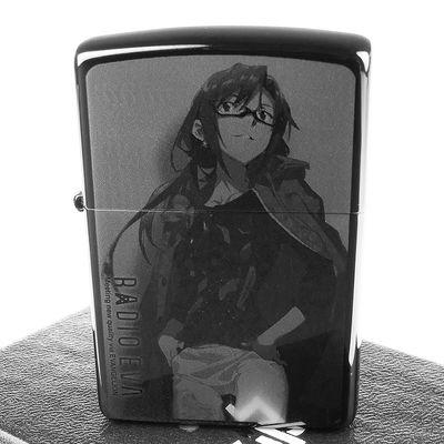 【ZIPPO】日系~EVA新世紀福音戰士-RADIO EVA 10週年-真希波·真理圖案雷射雕刻