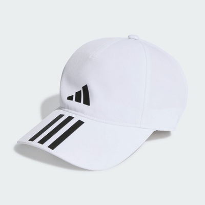 ADIDAS BBALL C 3S A.R. 棒球帽-白黑-HT2043
