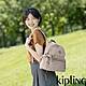 Kipling 奶茶莫蘭迪粉色多口袋拉鍊後背包-MATTA product thumbnail 1