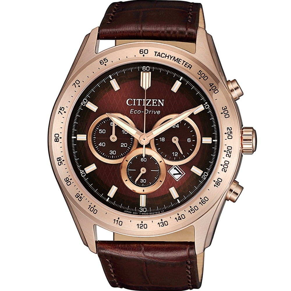 CITIZEN 宇宙戰艦光動能計時男錶(CA4452-17X)43mm