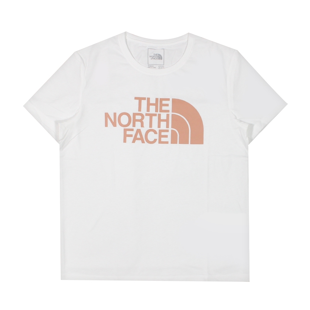 north face logo tee