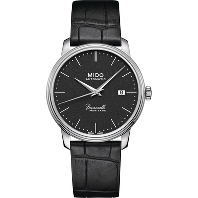 MIDO 美度 官方授權 Baroncelli III Heritage 復刻經典機械錶 送禮推薦-41mm M0274071605000