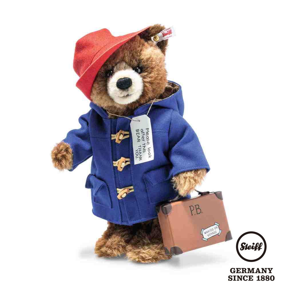 STEIFF 柏靈頓熊Paddington Bear With Suitcase海外限量版