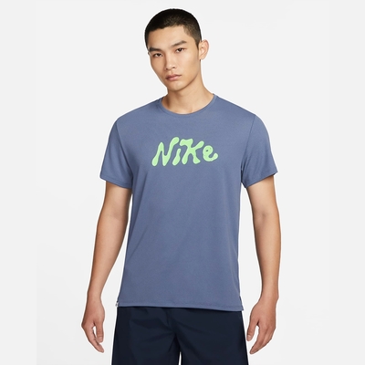 NIKE 上衣 男款 短袖上衣 運動 AS M NK DF UV S72 MILER SS 藍 FB7947-491