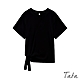TATA 側邊綁帶圓領短袖T恤-共二色-F product thumbnail 5