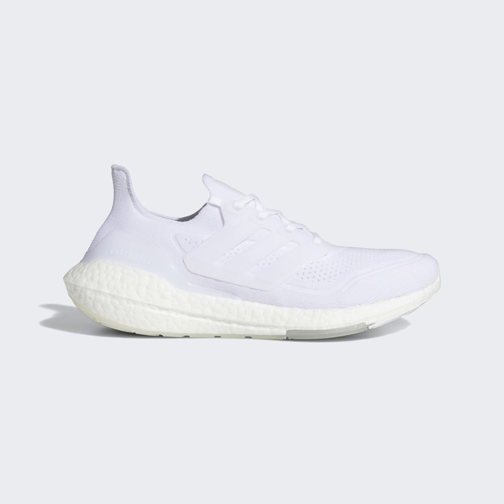 Adidas Ultraboost 21 [FY0379] 男鞋 慢跑 運動休閒 愛迪達 輕量 支撐 緩衝 彈力 白 灰