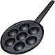 《KitchenCraft》7格鬆餅鑄鐵鍋 | 平底鑄鐵烤盤煎盤 product thumbnail 1