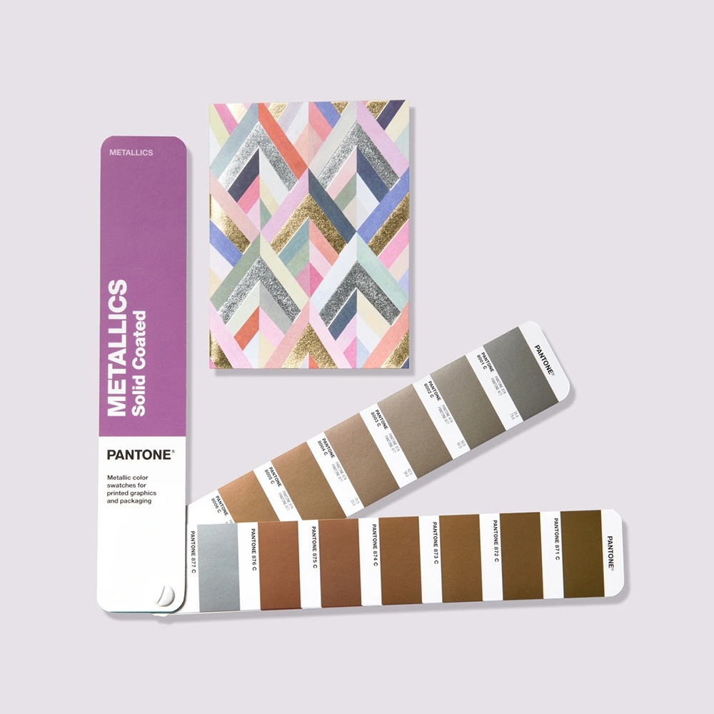 PANTONE 色票 金屬色指南套裝 Metallics Guide / 本 GG1507B(金屬色指南)