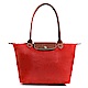 LONGCHAMP Le Pliage 長把摺疊水餃包(小款/紅色) product thumbnail 1