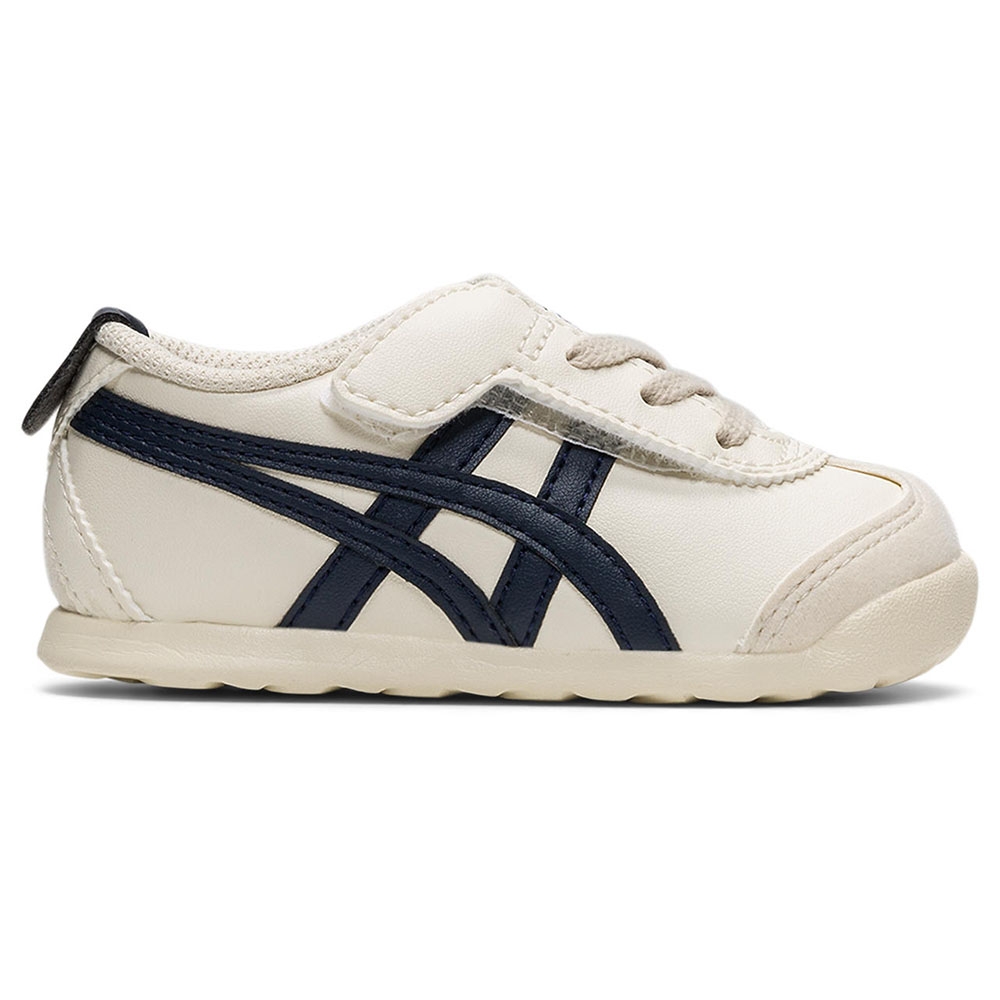 Onitsuka Tiger】鬼塚虎米白底深藍虎爪紋MEXICO 66 小童鞋(1184A074 