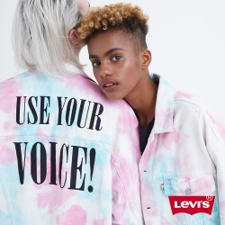 Levis Pride 限量平權系列寬鬆版牛仔外套