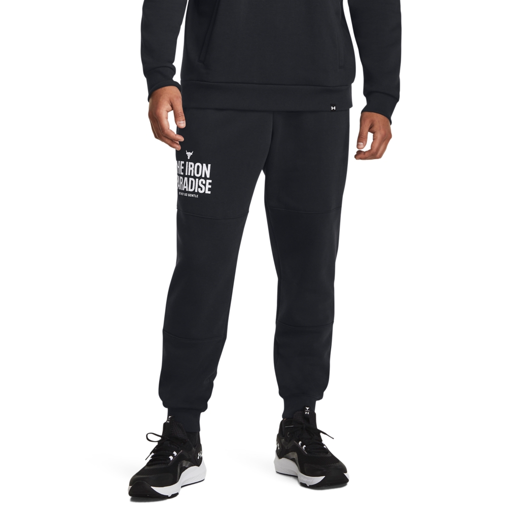 【UNDER ARMOUR】男 Pjt Rock Rival Flc Jogger長褲 1380108-001