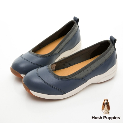 Hush Puppies Loafer 增高娃娃鞋-深藍