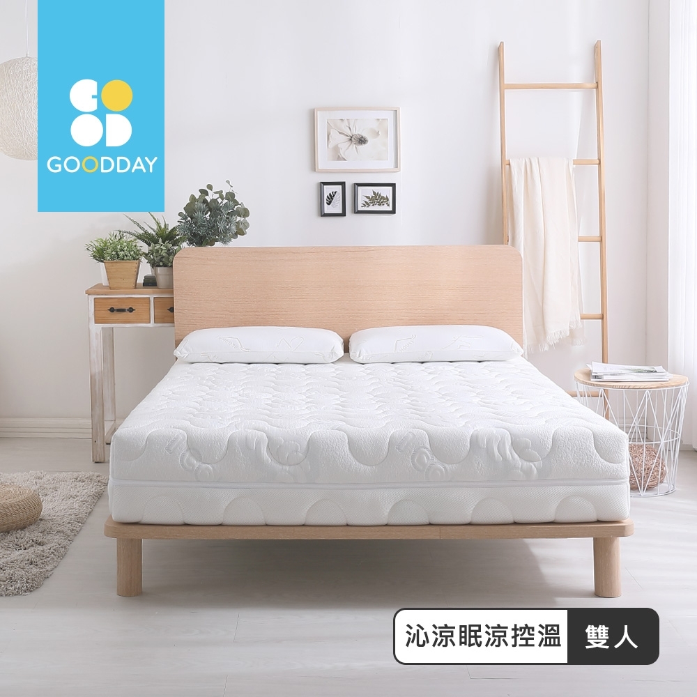 GOODDAY-沁涼眠-五段式乳膠獨立筒床墊(雙人5尺)