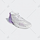 adidas 籃球鞋 男鞋 運動鞋 包覆 緩震 D.O.N. Issue 4 白紫 GY6502 product thumbnail 1