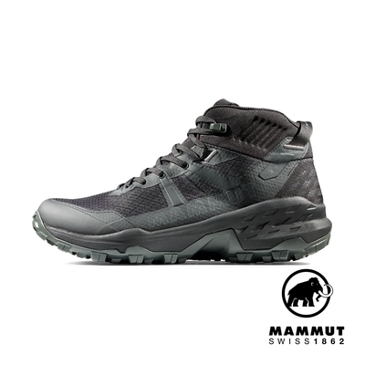 【Mammut 長毛象】Sertig II Mid GTX Men 防水中筒健行鞋 男款 深錫綠 #3030-04830