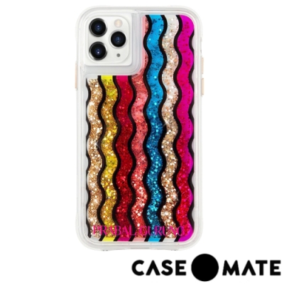 美國 case●mate iphone 11 pro 頂尖時尚設計師聯名款防摔殼-彩虹瀑布