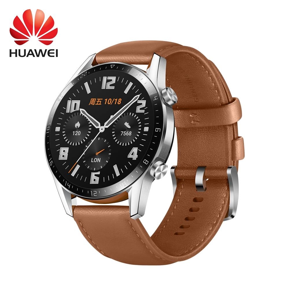 【官旗】HUAWEI 華為 Watch GT2 智慧手錶-時尚款 (46mm/砂礫棕)