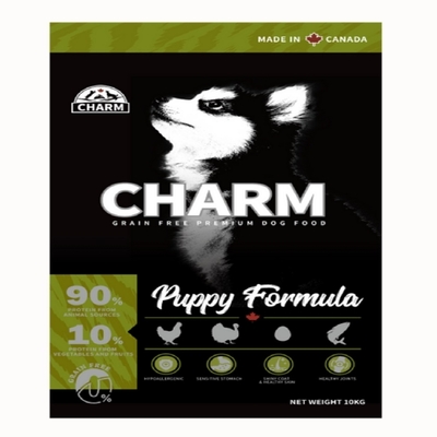 加拿大CHARM野性魅力系列 幼犬/成犬/羊肉鮭魚 1KG(購買第二件都贈送寵鮮食零食*1包)