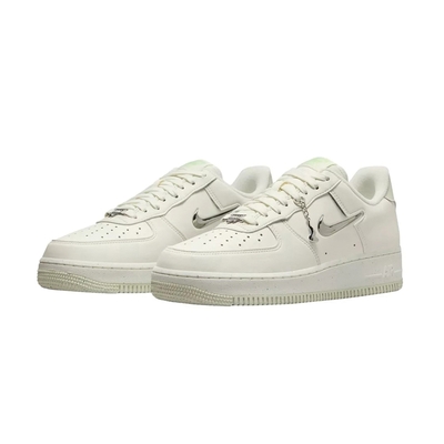 Nike Air Force 1 07 Next Nature 金屬勾米 白薄荷 液態銀 休閒鞋 女鞋 FN8540-100