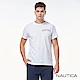 Nautica 經典圖騰短袖T恤-白色 product thumbnail 1