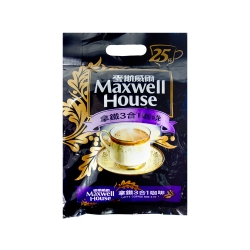 Maxwell麥斯威爾 拿鐵3合1咖啡(14gx25包)